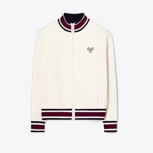 Tory Burch TECH KNIT TENNIS JACKET